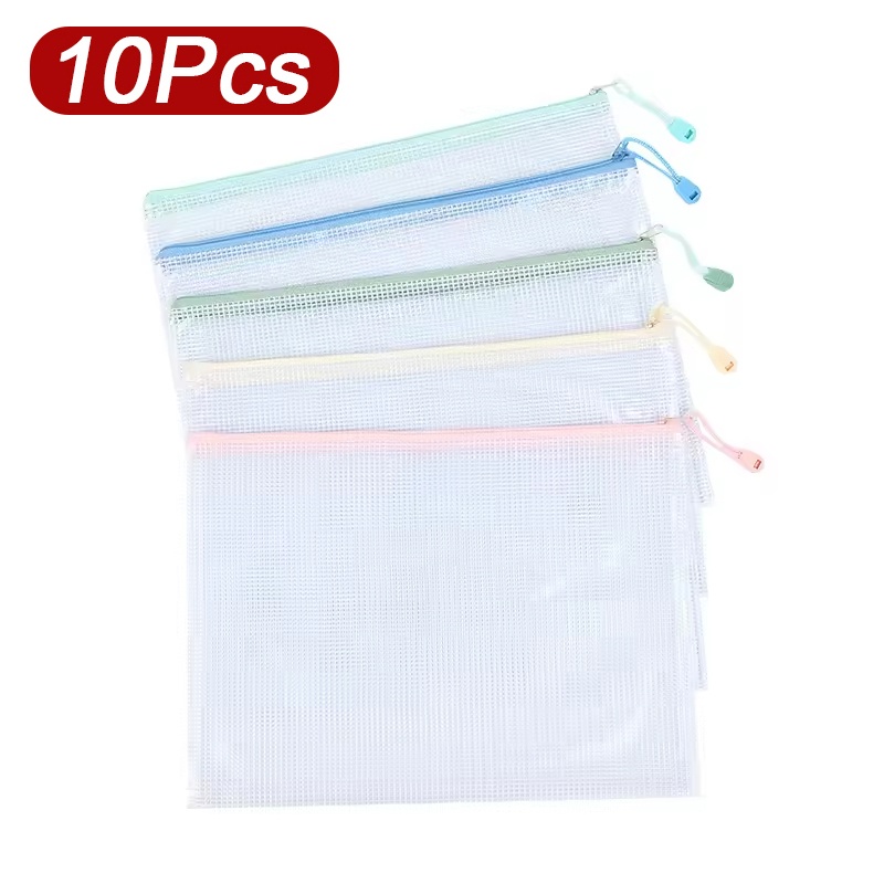 Document Organizer Folder - 5-30 szt. siatkowych torebek na dokumenty