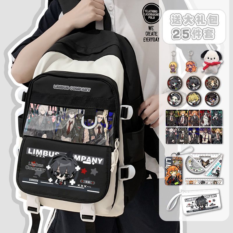 Travel Accessories Unisex - Plecak Limbus Company Anime Arrival, Duża