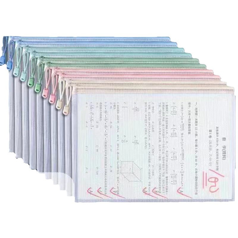Document Organizer Folder - Torba na dokumenty w kratkę Morandi,