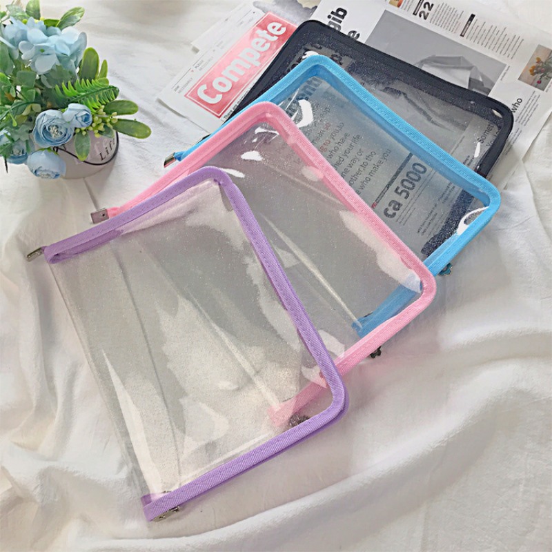 Document Organizer Folder - PVC PP brokat przezroczysty organizer do