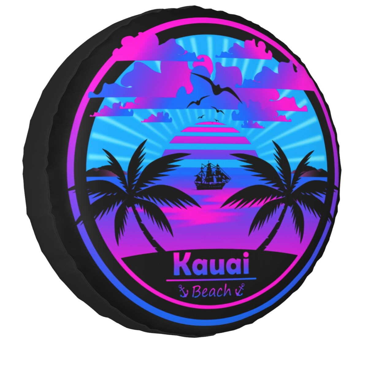 Travel Accessories Hawaii - Kauai Hawaii kołpak zapasowy plażowa dla