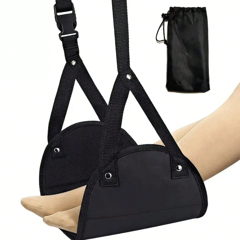 Travel Accessories In Train - Przenośny Regulowany Hamak Podnóżek do Samolotu