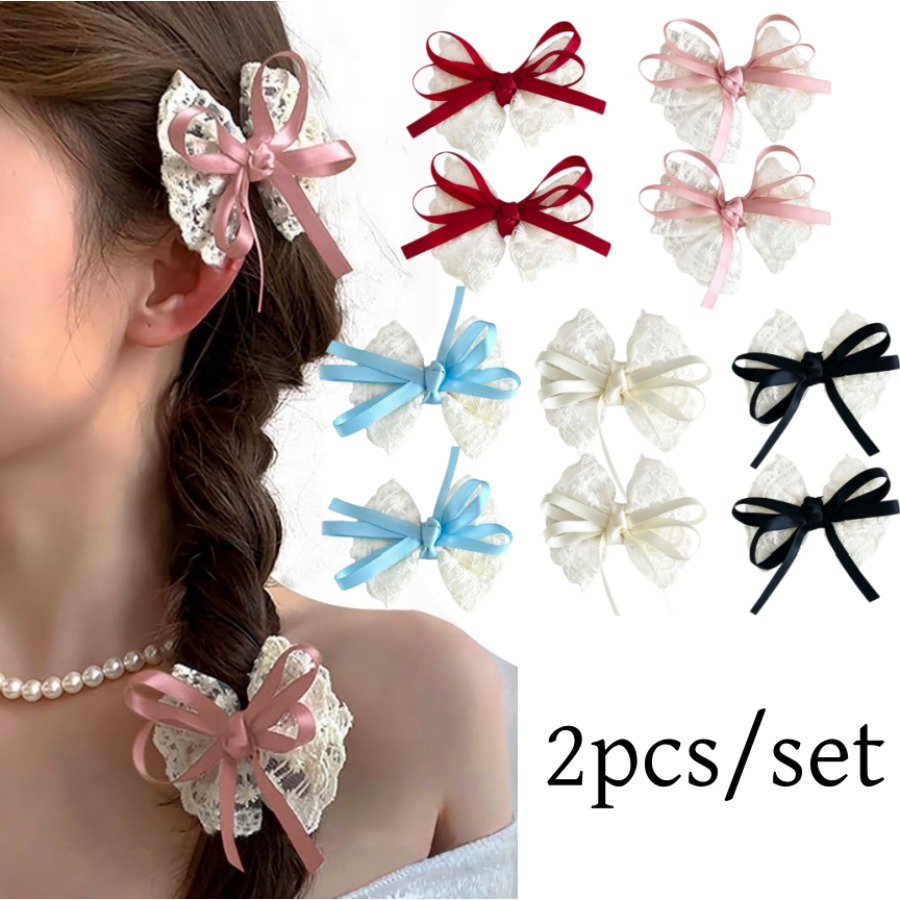 Travel Accessories With Kids - 2 szt./zestaw Urocze spinki do włosów