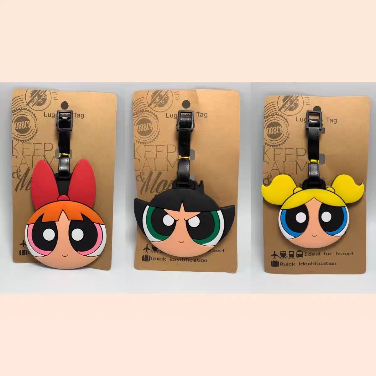 Travel Accessories To Gift - Anime Dziewczyny Powerpuff Zawieszka do torby