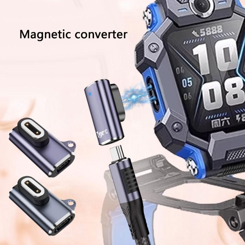 Travel Accessories With Kids - Adaptery magnetyczne 193A Typ C Interfejsy