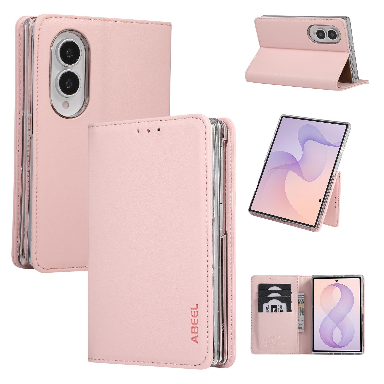 Passport Holder Rfid - Etui Flip Cards Solt Wallet Skin
