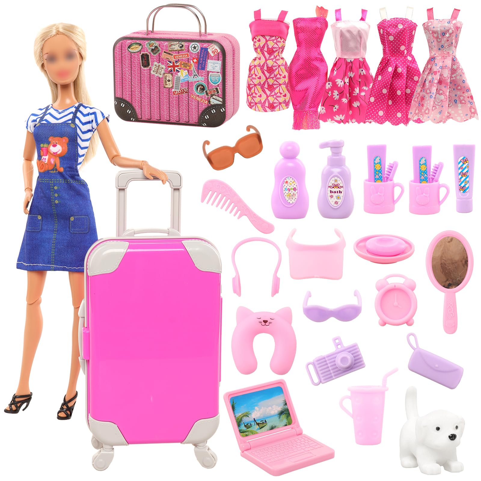 Travel Accessories With Kids - BARWA 30 szt. 11.5 lnch meble