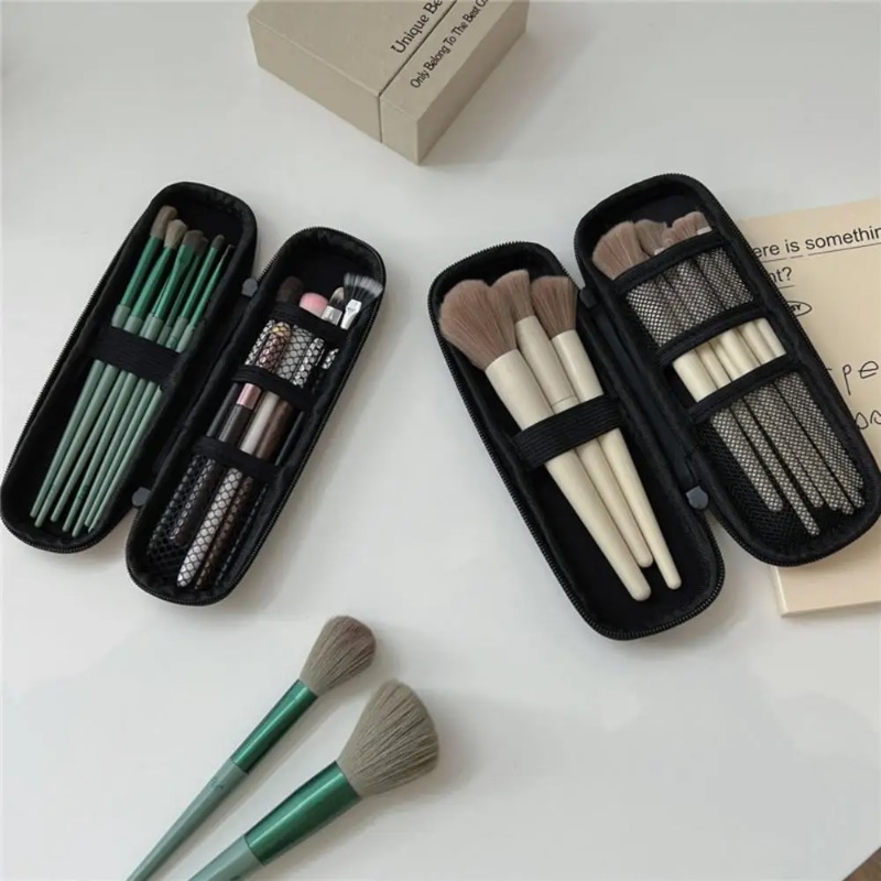 Travel Accessories Toiletries - 1 szt. Czarna Kosmetyczka Wodoodporna Podwójny