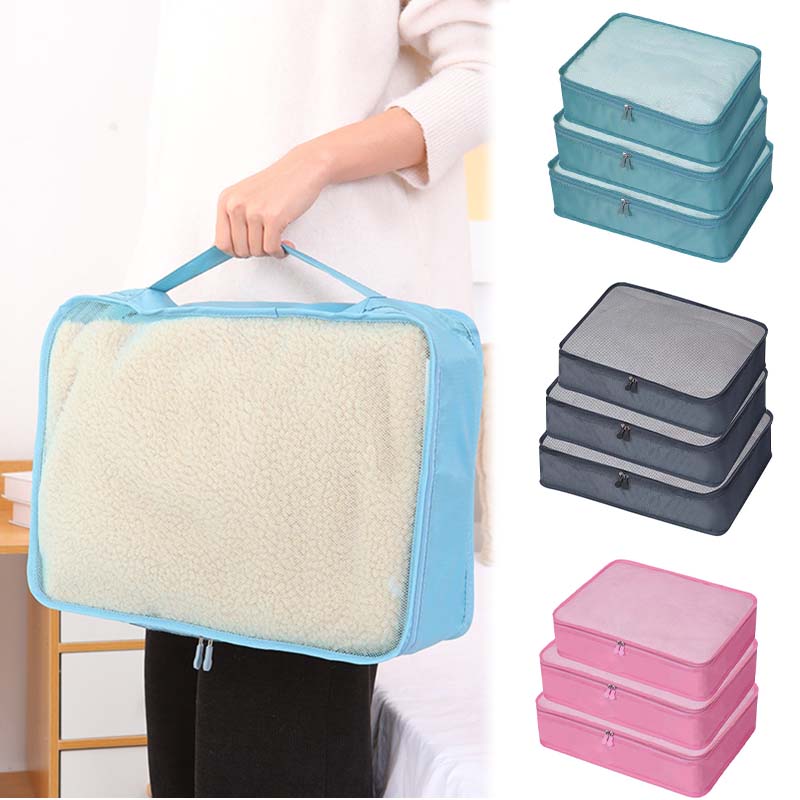 Travel Accessories Organiser - 1/3 szt. Podróżna, kompresowalna torba do