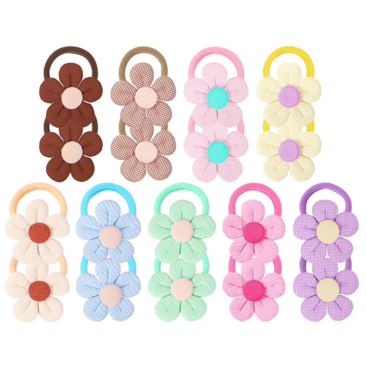 Travel Accessories With Kids - 18 szt. Gumki do włosów w