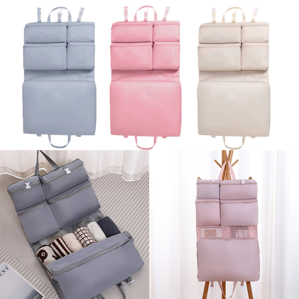 Travel Accessories Organiser - Zestaw 7 organizerów podróżnych, składane, ułatwiające