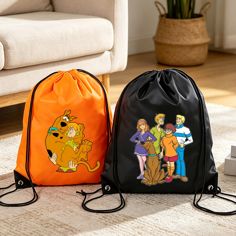 Travel Accessories Unisex - Worek ze sznurkiem Scooby Doo, fajny