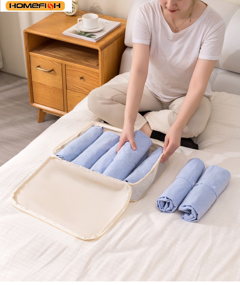 HOMEFISH 3 szt./zestaw Składan – Travel Accessories Organiser recenzja i cena