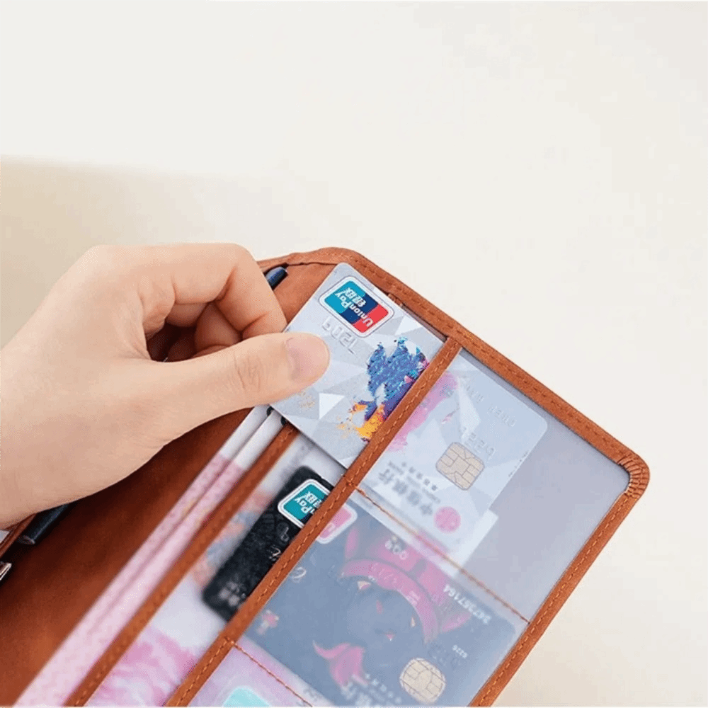Etui na karty z PU skóry, port – Passport Holder Rfid recenzja i cena