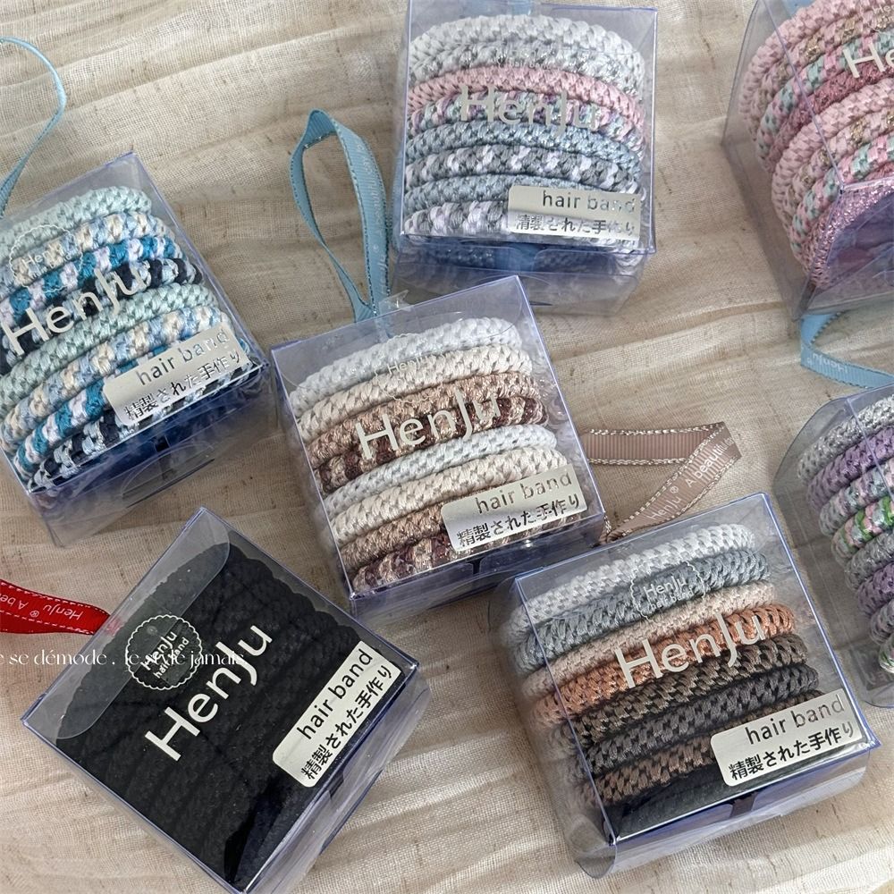 8 szt./zestaw Gumki do włosów  – Travel Accessories Kmart recenzja i cena