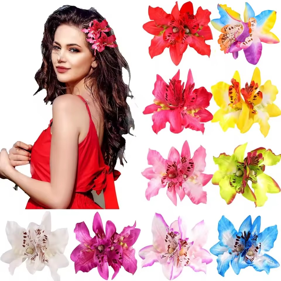 2 szt. Kwiaty orchidei hawajsk – Travel Accessories Hawaii recenzja i cena