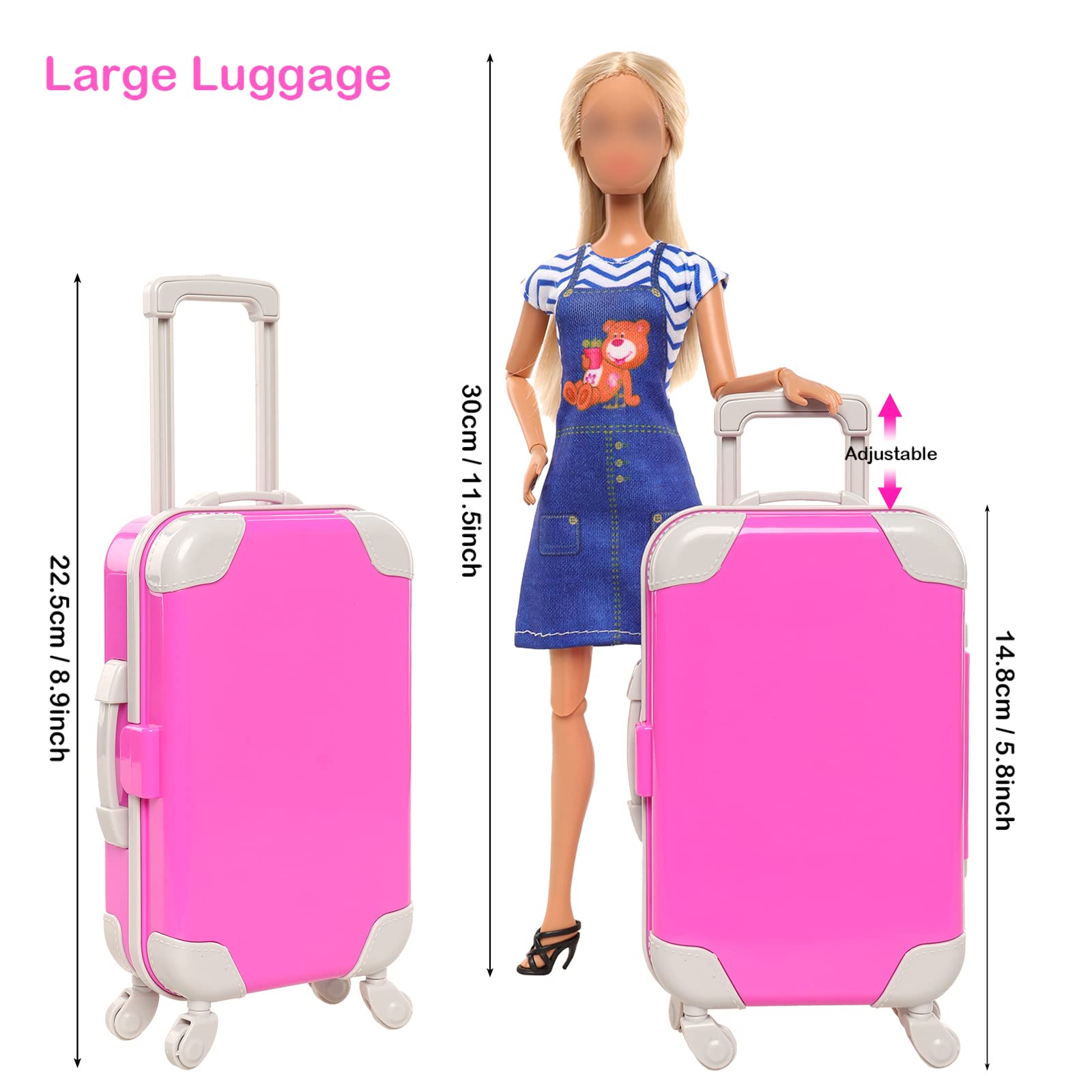 BARWA 30 szt. 11.5 lnch meble  – Travel Accessories With Kids recenzja i cena