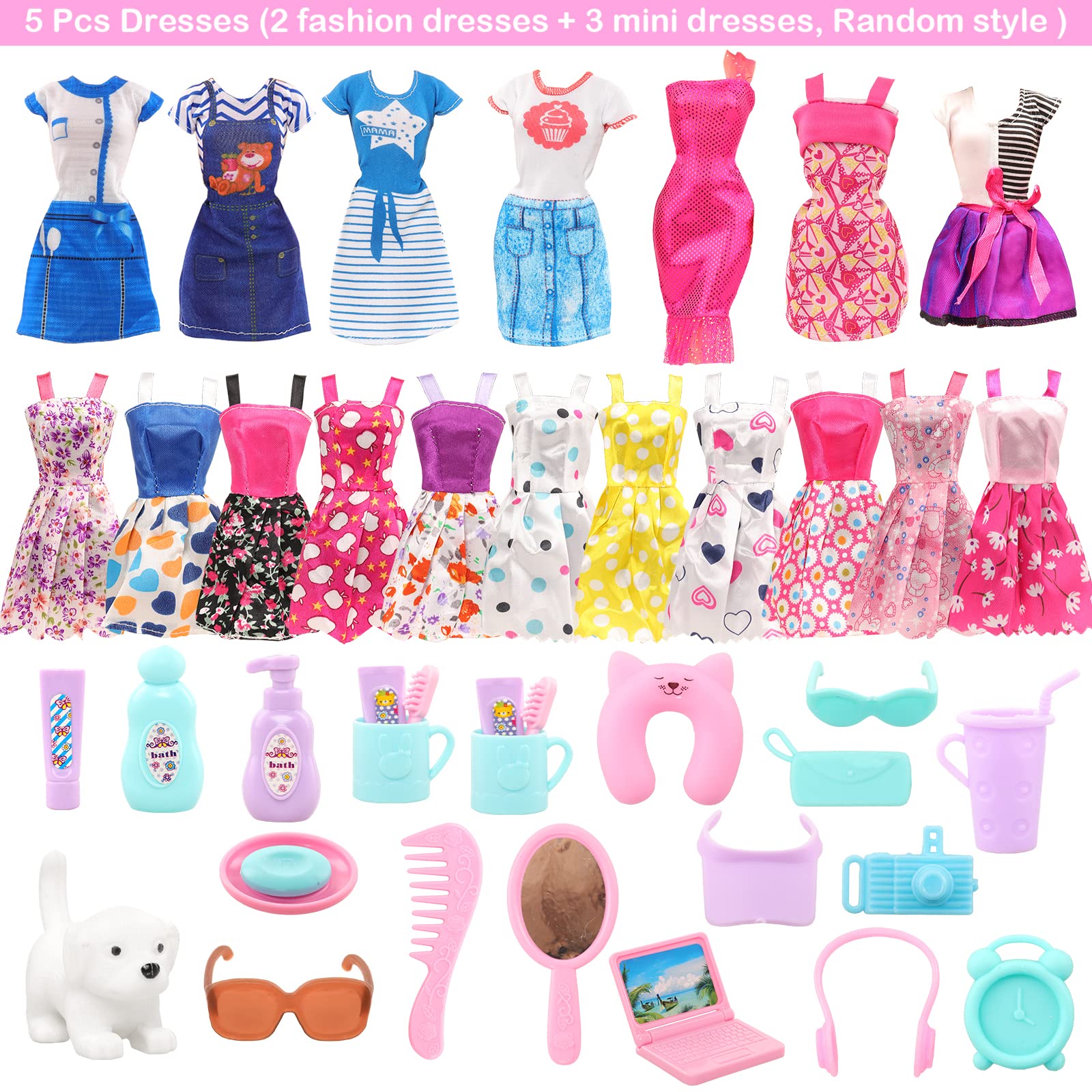 BARWA 30 szt. 11.5 lnch meble  – Travel Accessories With Kids recenzja i cena