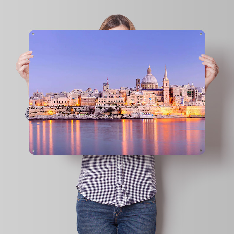 Metalowy plakat 3D Malta Valle – Travel Accessories Malta recenzja i cena
