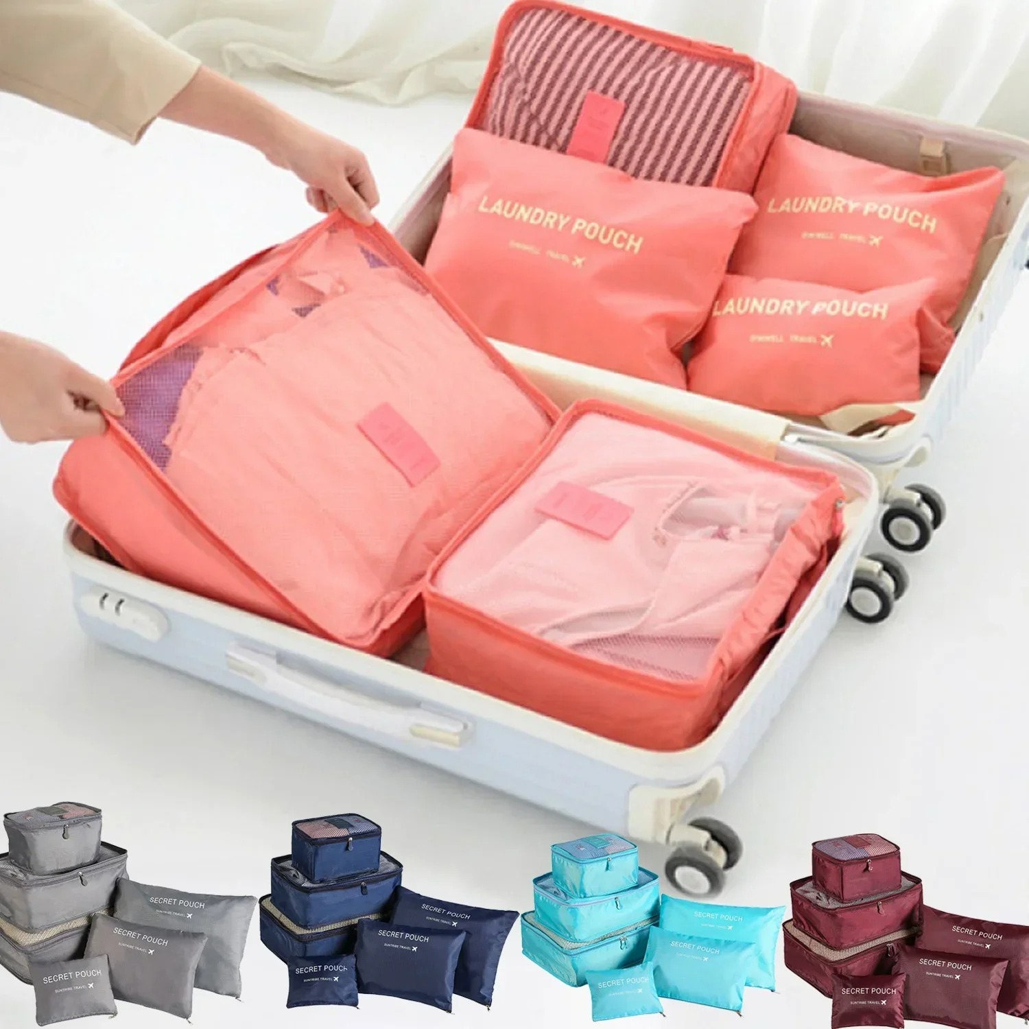 6-częściowy zestaw toreb do pr – Travel Accessories Organiser recenzja i cena