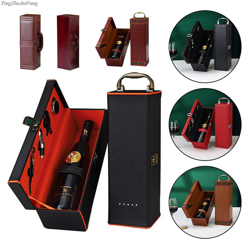 Skórzane pudełko na butelkę wi – Travel Accessories Organiser recenzja i cena