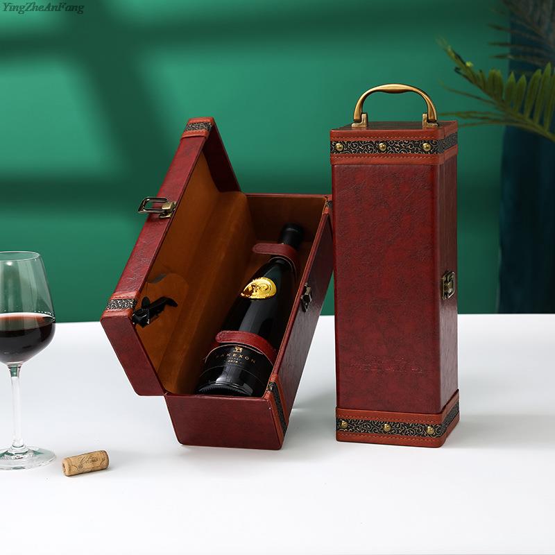 Skórzane pudełko na butelkę wi – Travel Accessories Organiser recenzja i cena